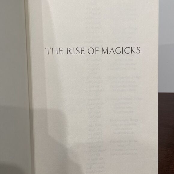 The Rise of Magicks (Chronicles of The One Series, Book 3) **no Dust Jacket** - Picture 1 of 9